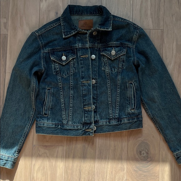 Ralph Lauren Women’s Classic Denim Trucker Jacket XS - Picture 3 of 6